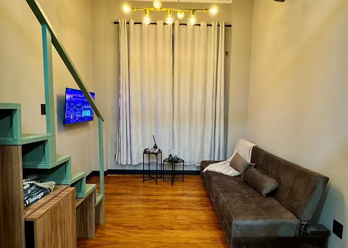 Bossa Loft studio 1 bd, metrô, lapa, sambódromo Rio de Janeiro